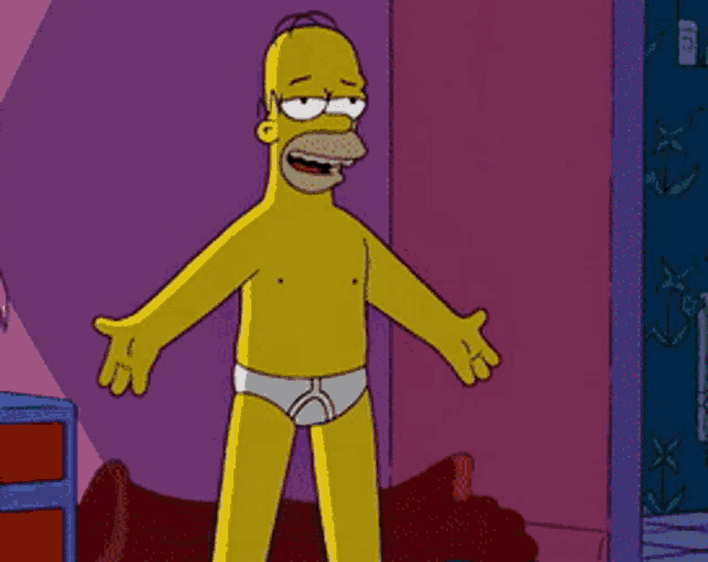 Skinny Homer Simpson